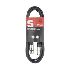 Stagg SMC3 Microphone cable XLR/XLR (M/F) - 3m